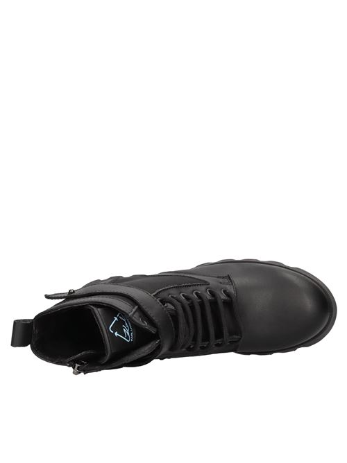 Faux leather and fabric ankle boots KARL LAGERFELD | KL41166 400NNERO